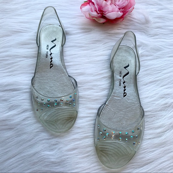 Nina Ricci Shoes - Nina Ricci transparent flat shoes, size 7